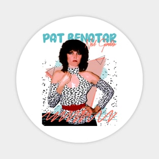 Retro Pat Benatar Fan Art Design Magnet